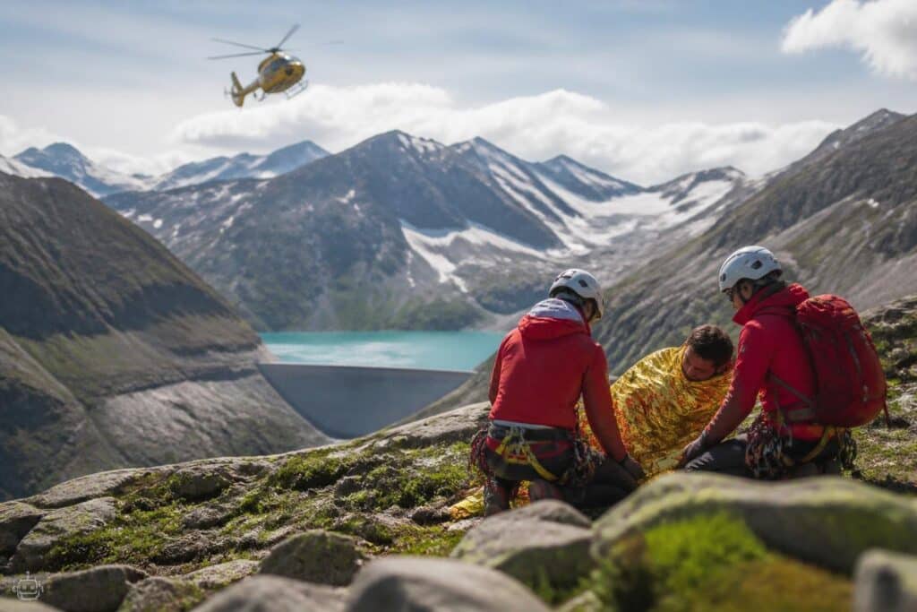 Urlauber aus Bergnot gerettet