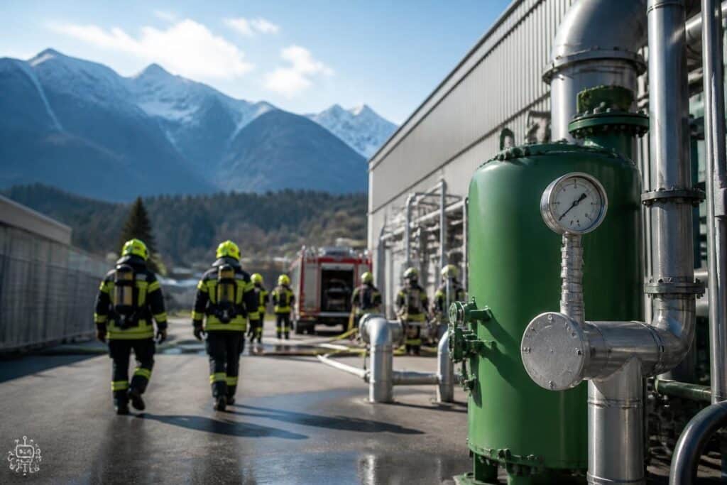 Ammoniakaustritt fordert fünf Feuerwehren in Feistritz