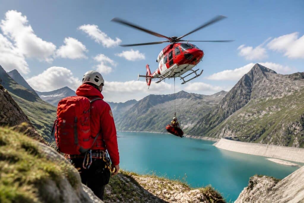Verletzter Urlauber in Kärnten aus Bergnot gerettet