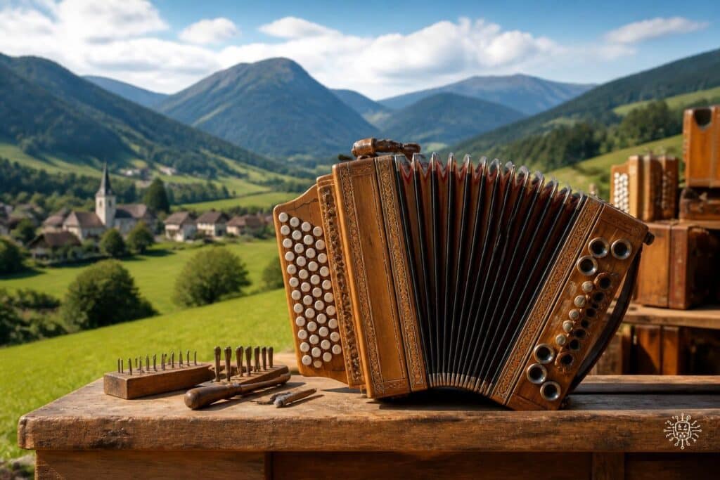 Österreichs größter Harmonikahersteller feiert Fünfziger