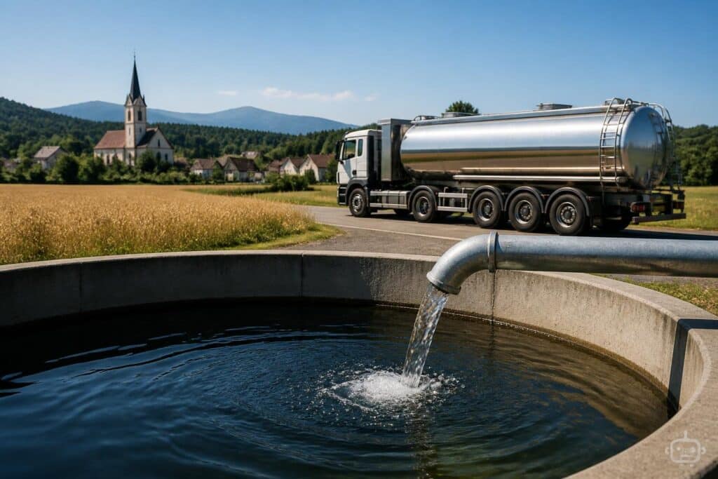 Griffen: „Wassertransporte sind keine dauerhafte Lösung“