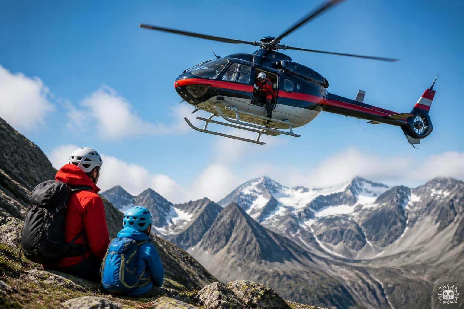 Tscheche mit Sohn von Hubschrauber aus Hohen Tauern gerettet