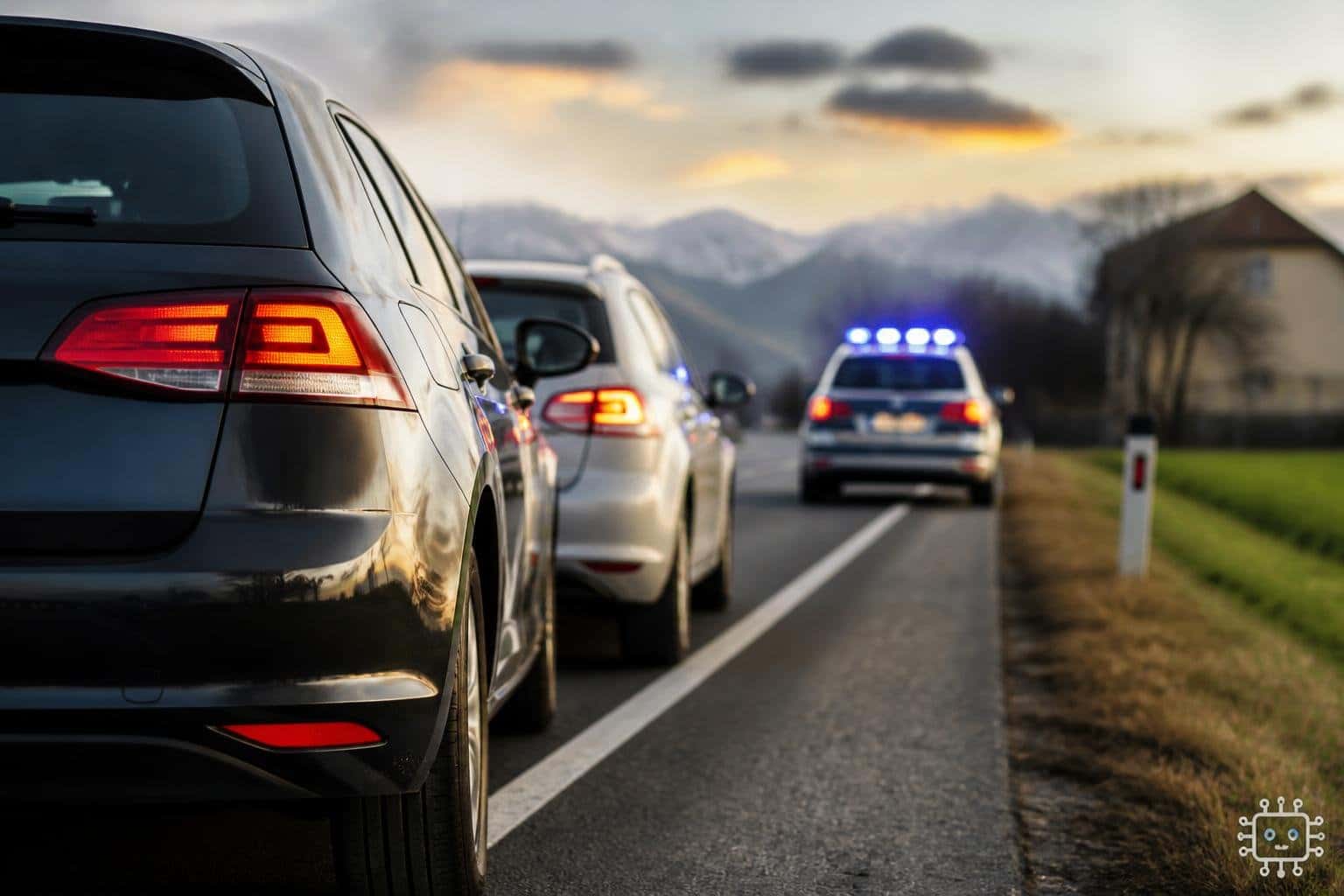 Verkehrsunfall mit Sachschaden und Fahrerflucht im Bezirk Klagenfurt Land