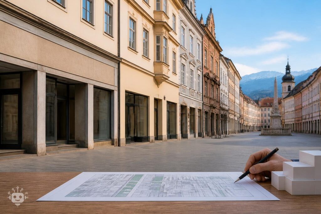 Neues Konzept gegen Leerstände an prominenten Plätzen in Klagenfurt
