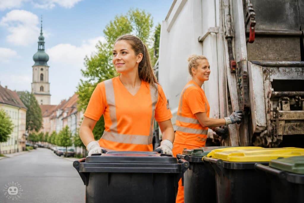 Premiere bei Klagenfurter Müllabfuhr: Frauen packen mit an