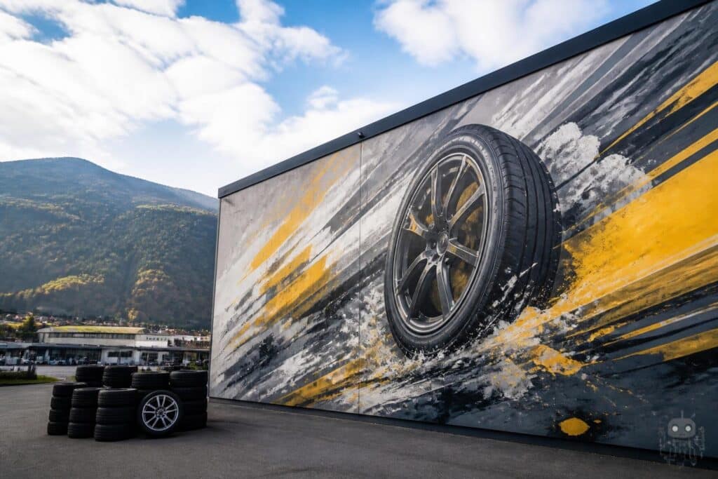 In Bärnbach macht ein Kärntner aus einer Fassade ein Kunstwerk