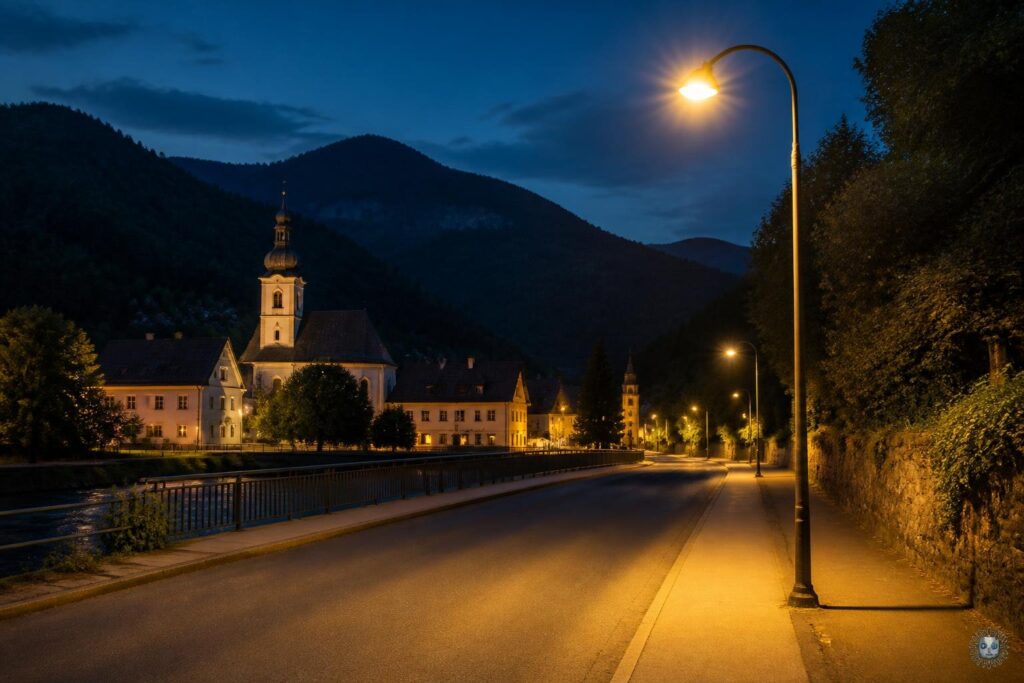 Eisenkappel-Vellach dreht jetzt nachts wieder Licht auf