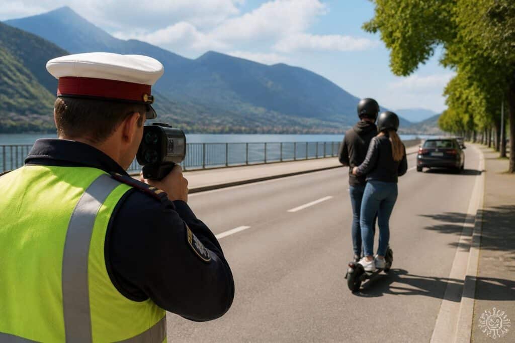 E-Scooter-Fahrer mit 73 km/h gestoppt