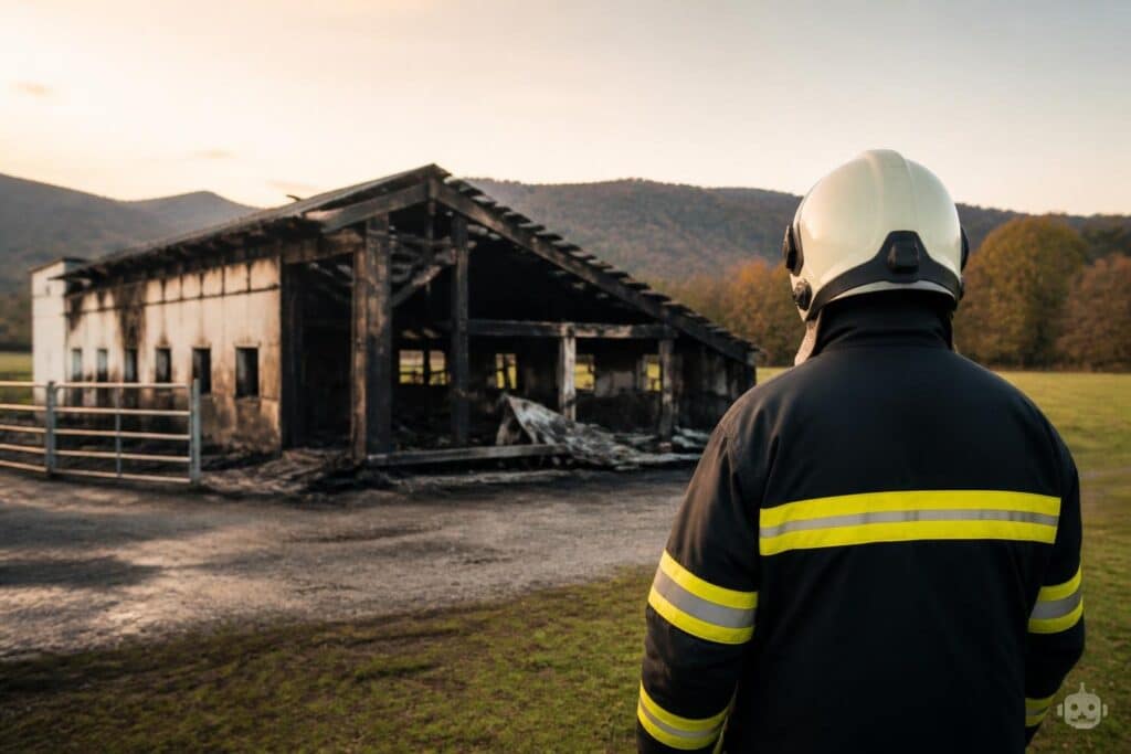 Brandursache nach Großbrand in Ritzendorf steht nun fest
