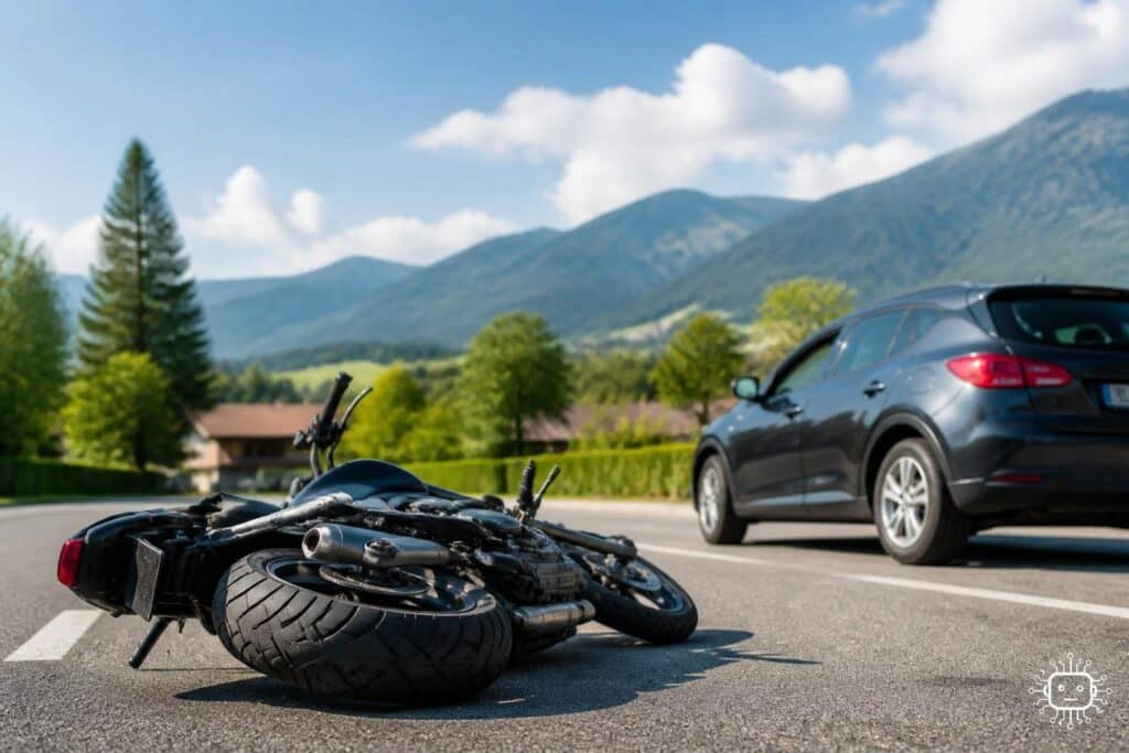 Motorradfahrer bei Kollision in St. Leonhard verletzt