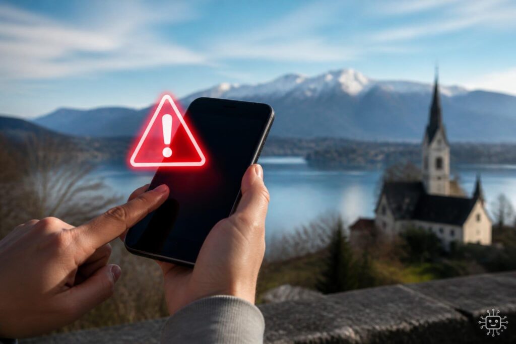 Betrugsfall durch Phishing-Link – Warnung der Polizei Kärnten