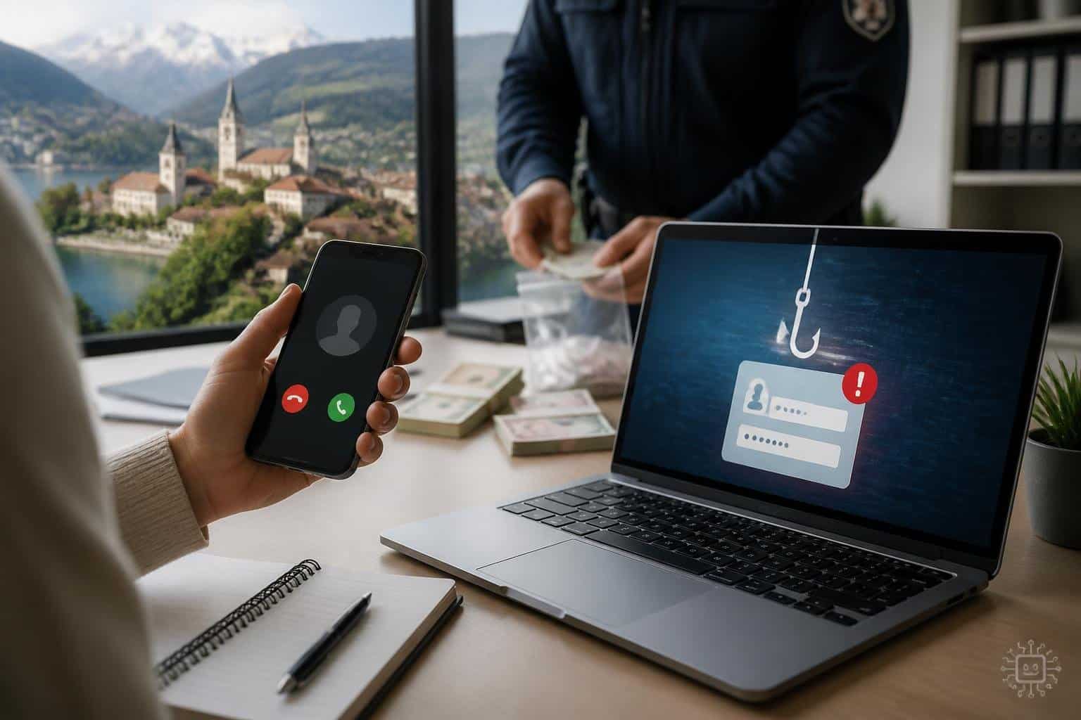 Phishing-Betrug: Über 10.000 Euro erbeutet