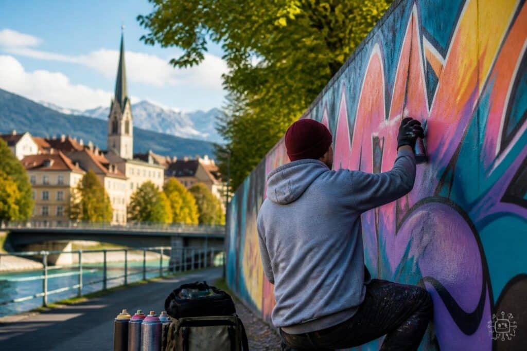 Villach wird wieder zur Bühne für Street-Art