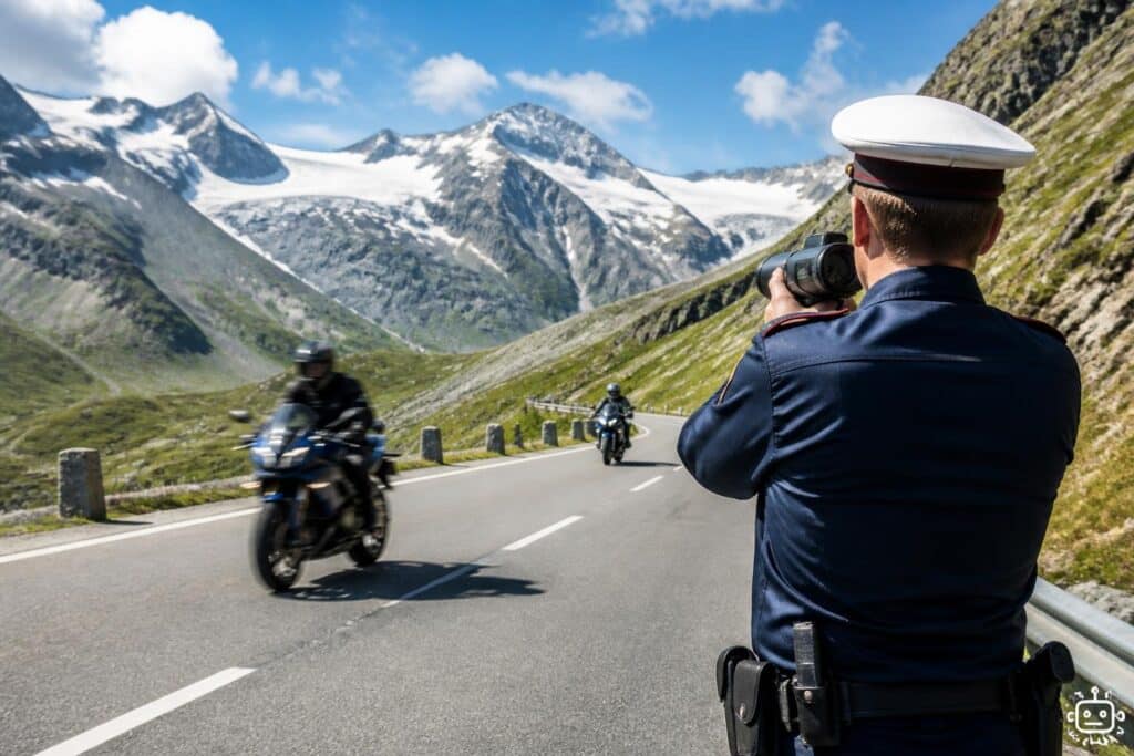 Verkehrsschwerpunkt Motorrad
