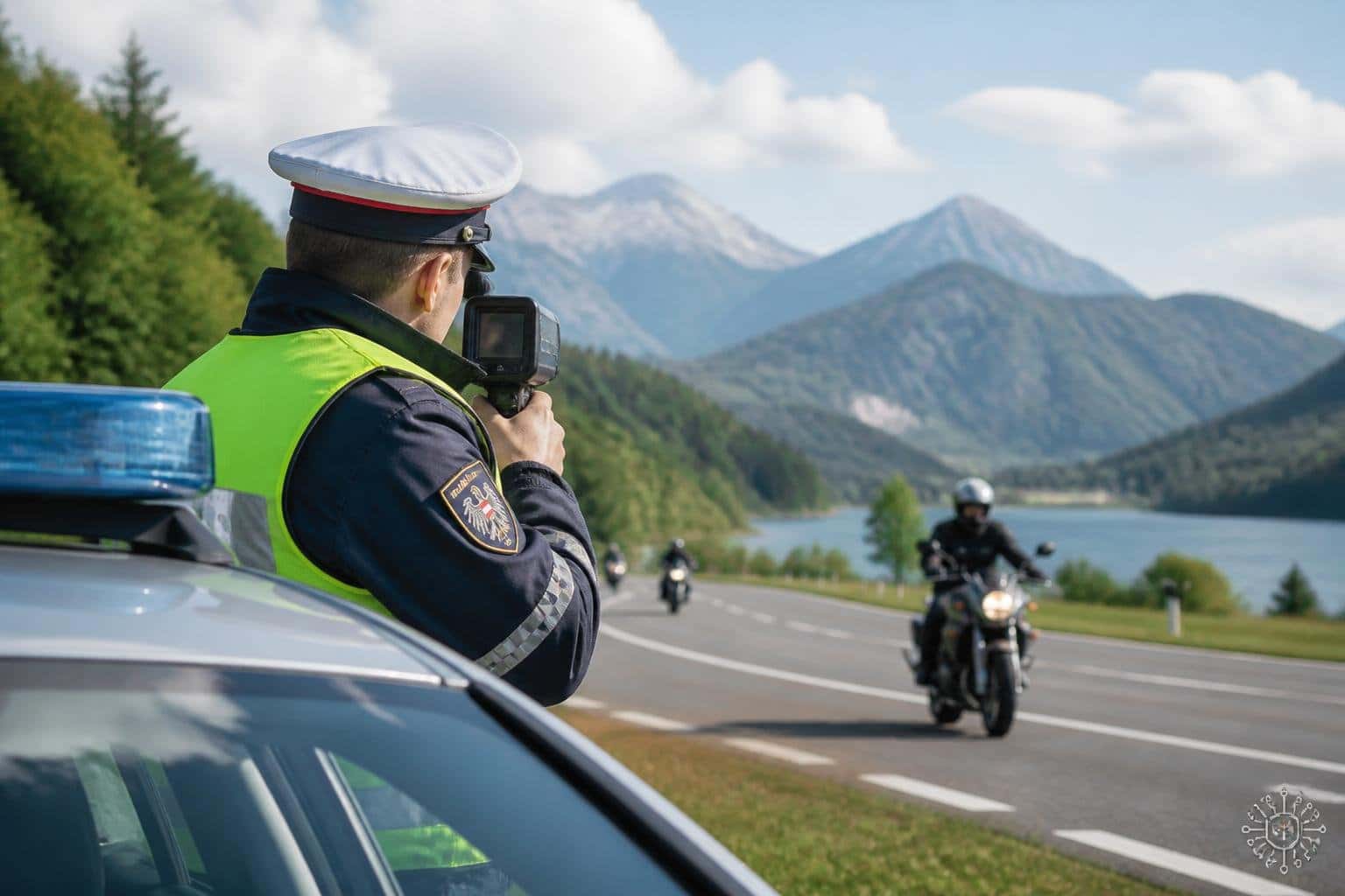 Polizei nahm Motorradfahrer ins Visier