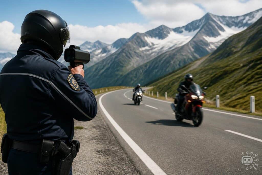 Über 100 Motorrad-Fahrer zu schnell unterwegs