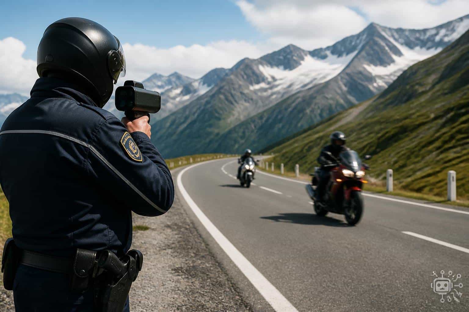 Über 100 Motorrad-Fahrer zu schnell unterwegs