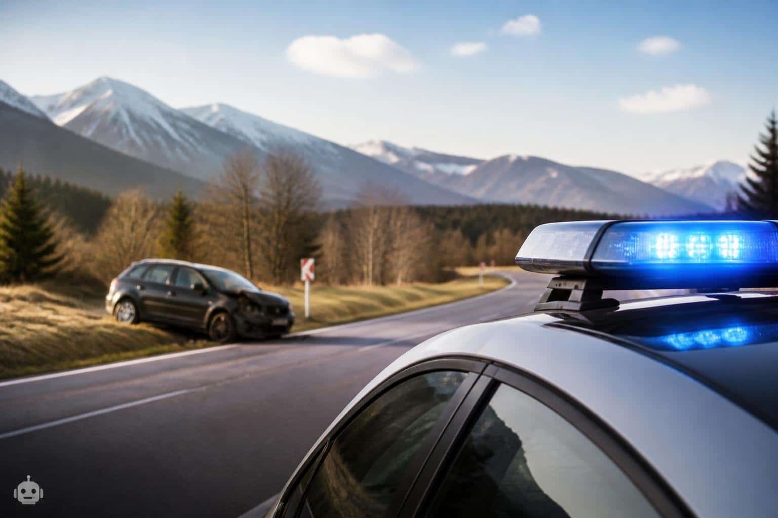 Führerscheinabnahme nach Alko-Unfall am Morgen in Oberkärnten