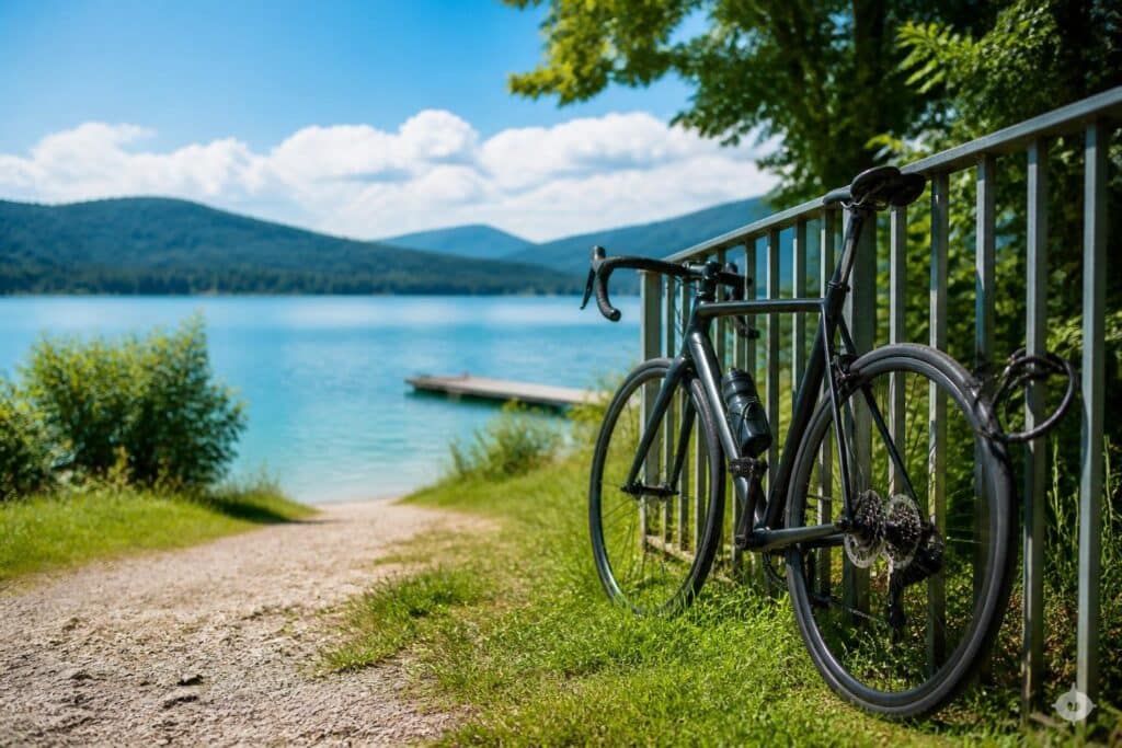Rennrad während Sprung in Klopeiner See gestohlen
