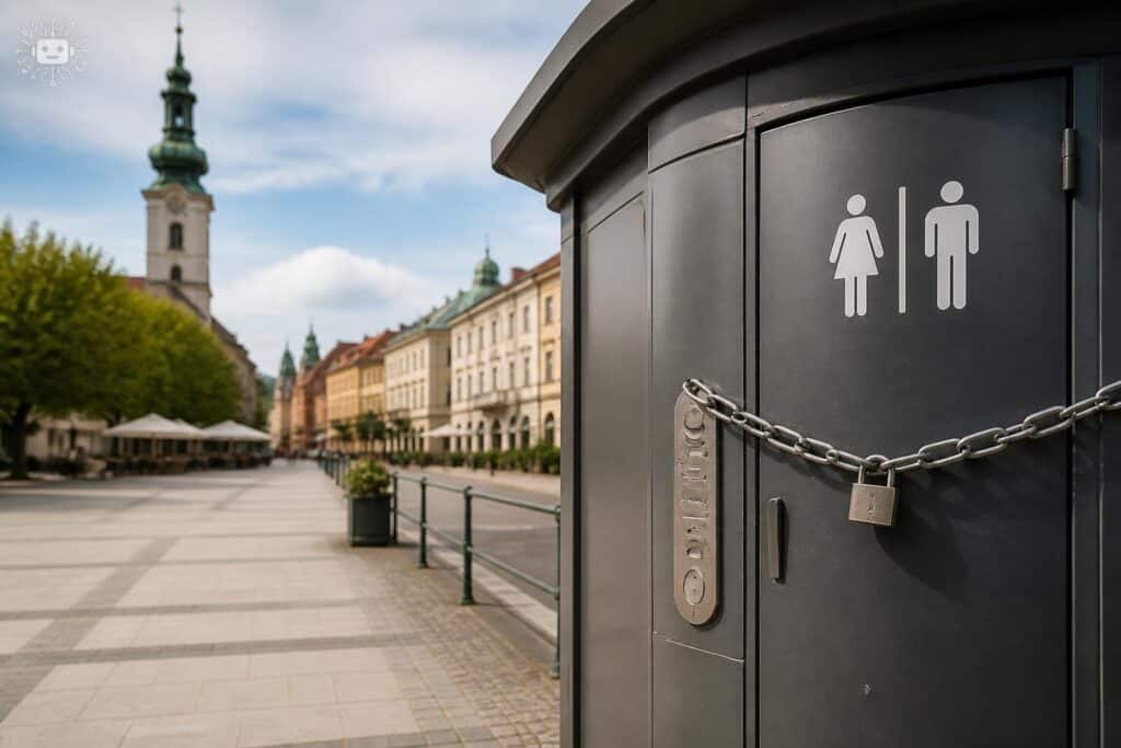 Zu wenig öffentliche Toiletten