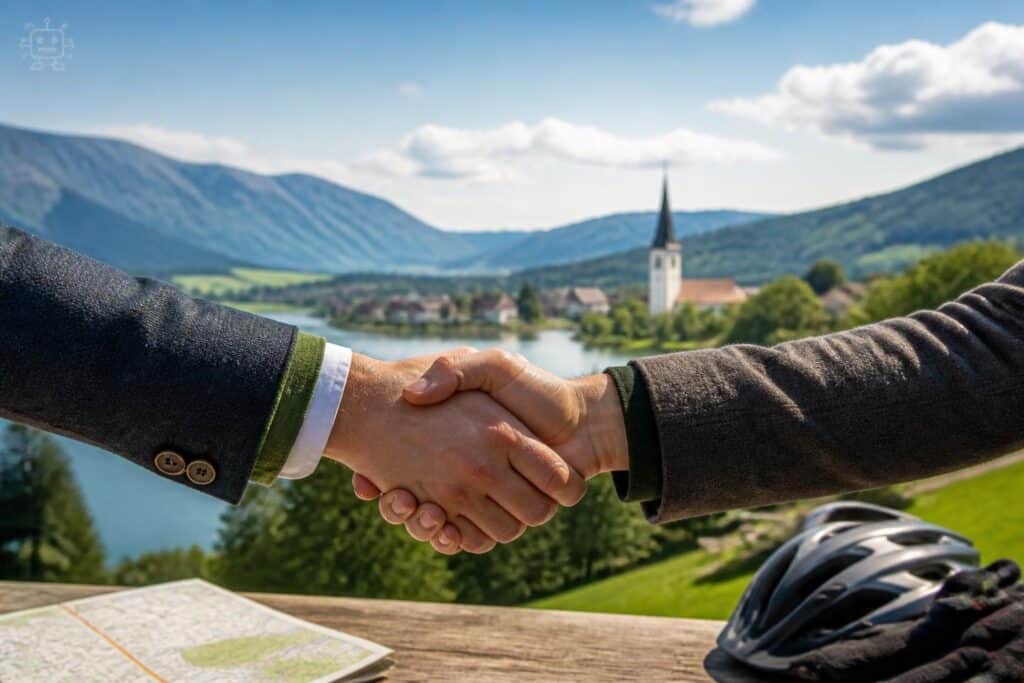 Lustig, zufällig: So knüpfte man in Mittelkärnten Partnerschaften
