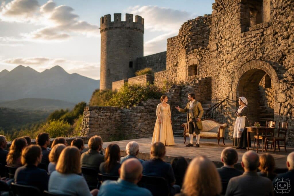 Oper für alle: Mozarts „Figaro“ auf der Heunburg