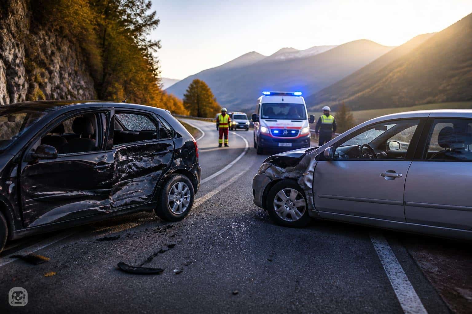 Zwei Verletzte bei Verkehrsunfall in Oberkärnten