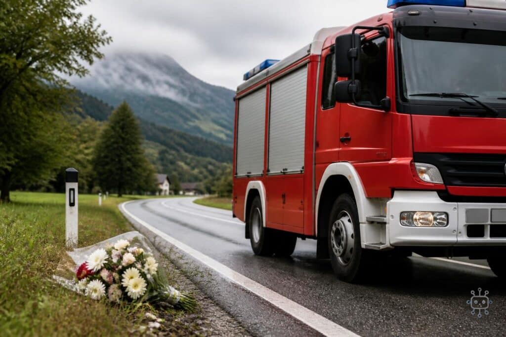 Kärnten: Pensionist fuhr mit Feuerwehrauto über Unfallopfer