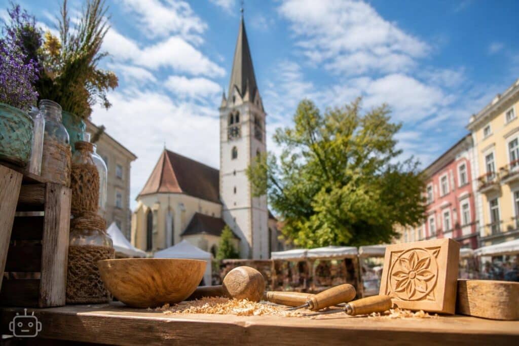 Handwerkskunst erobert drei Tage Villachs Innenstadt