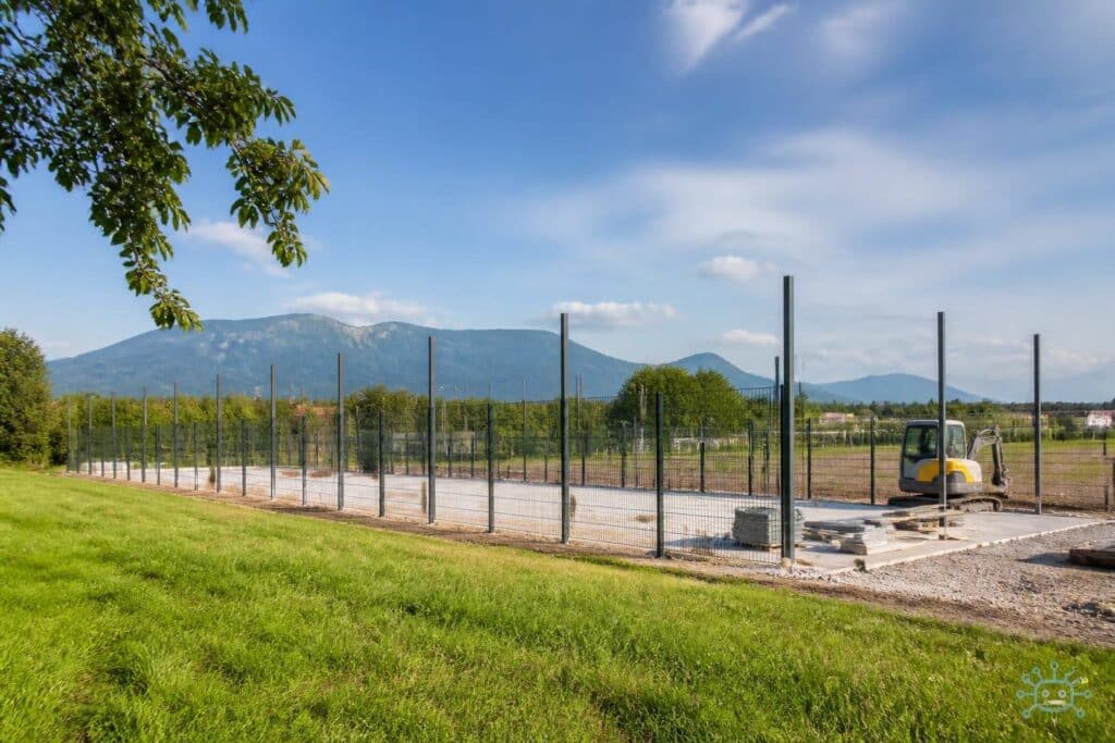 Padeltennis-Anlage in Feldkirchen nimmt Form an
