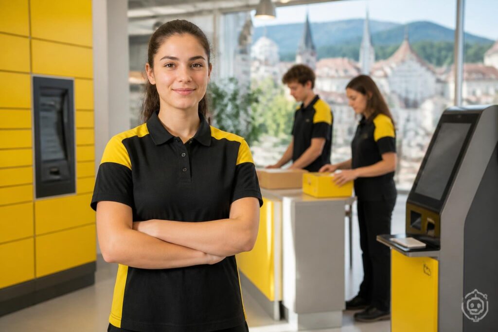 Post-Lehrlinge leiten Filiale in Klagenfurt
