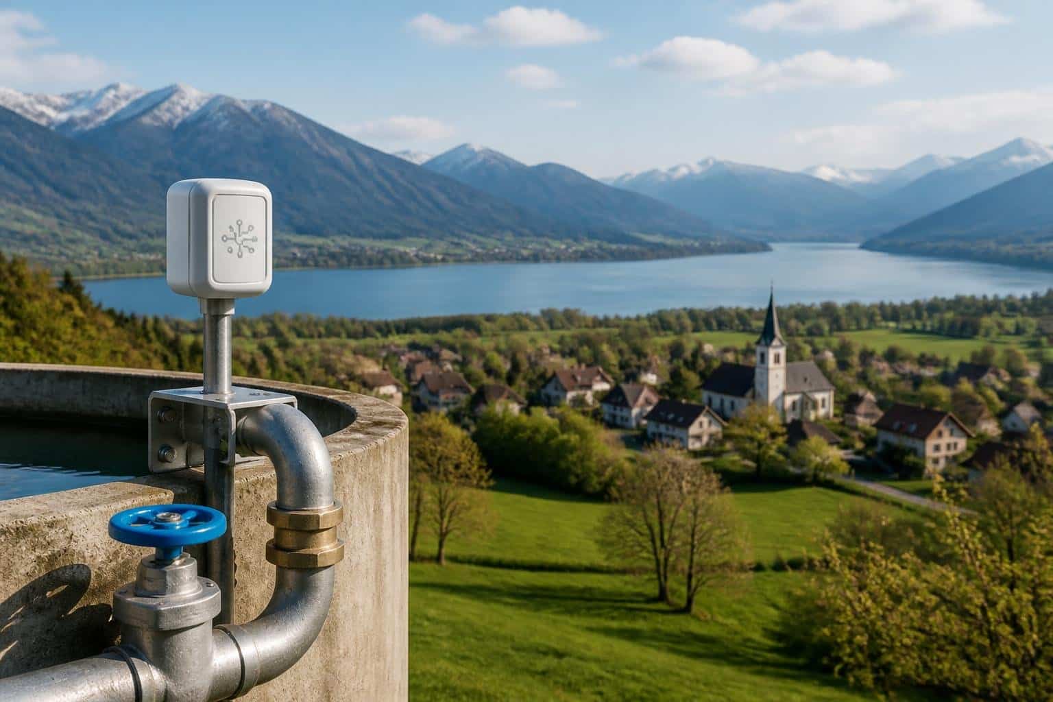 WasserRadar Kärnten: Neuhaus als Pilotprojekt für intelligente Wasserversorgung