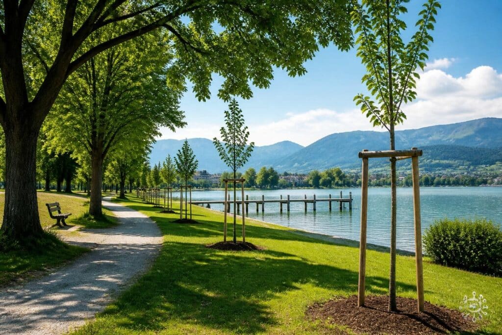 Parkgebühren am See sollen 1000 neue Bäume in Klagenfurt finanzieren