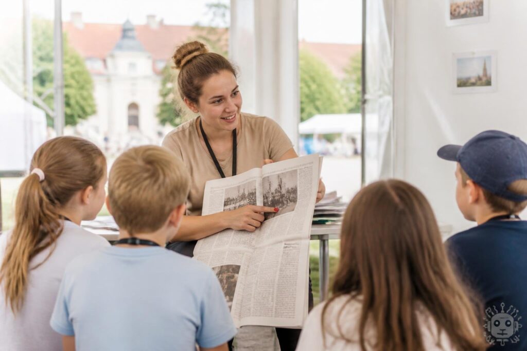 Die Kleine Zeitung zu Besuch in der Kinderstadt Klagenfurt