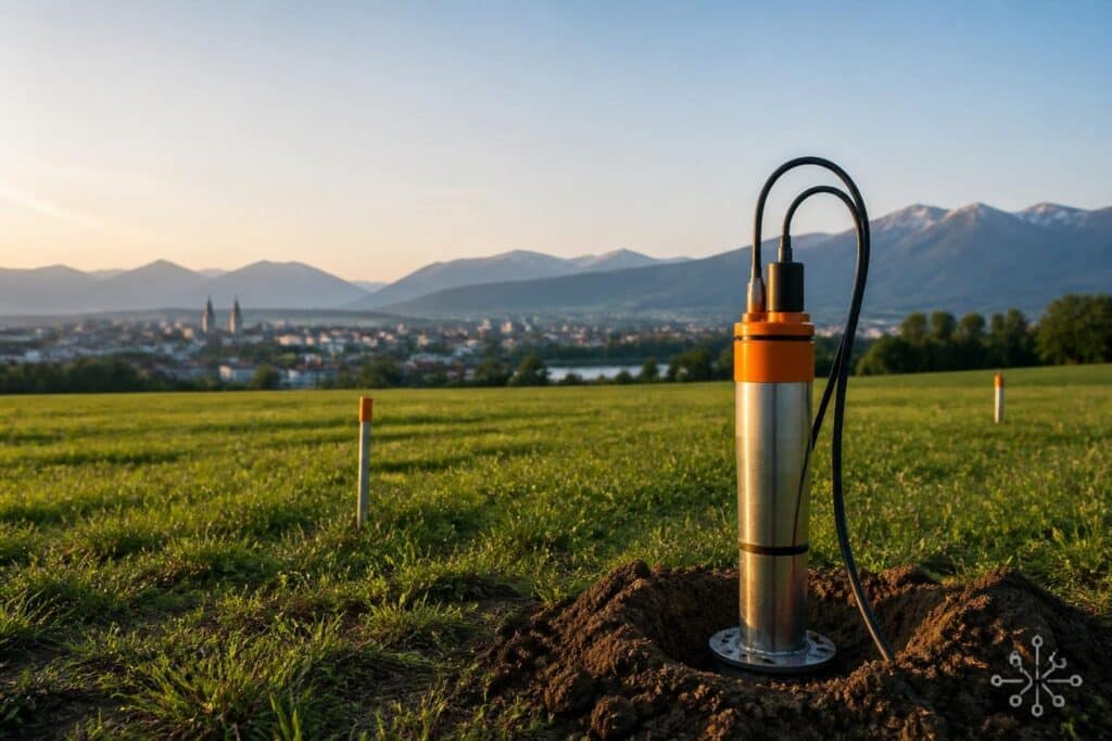 Hunderte Messgeräte für Tiefenwärme