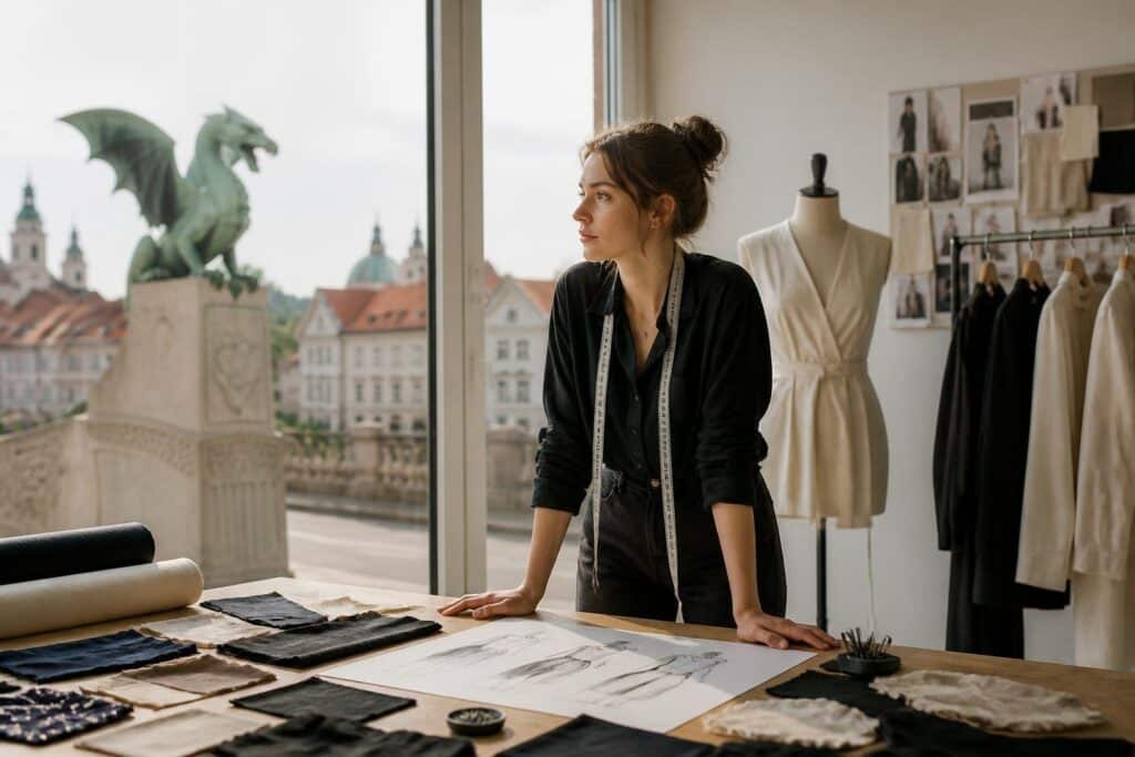 Junge Designerin startet mit exklusivem Atelier in Klagenfurt durch
