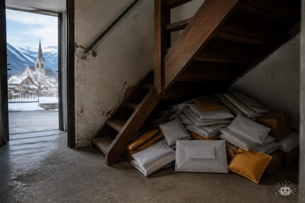 Kärntner Postbotin versteckte RSA-Briefe im Keller