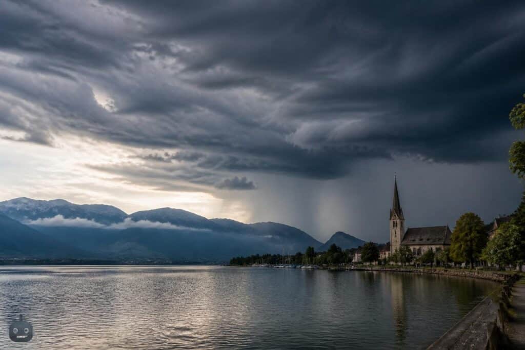 Schwere Gewitter in der Nacht möglich