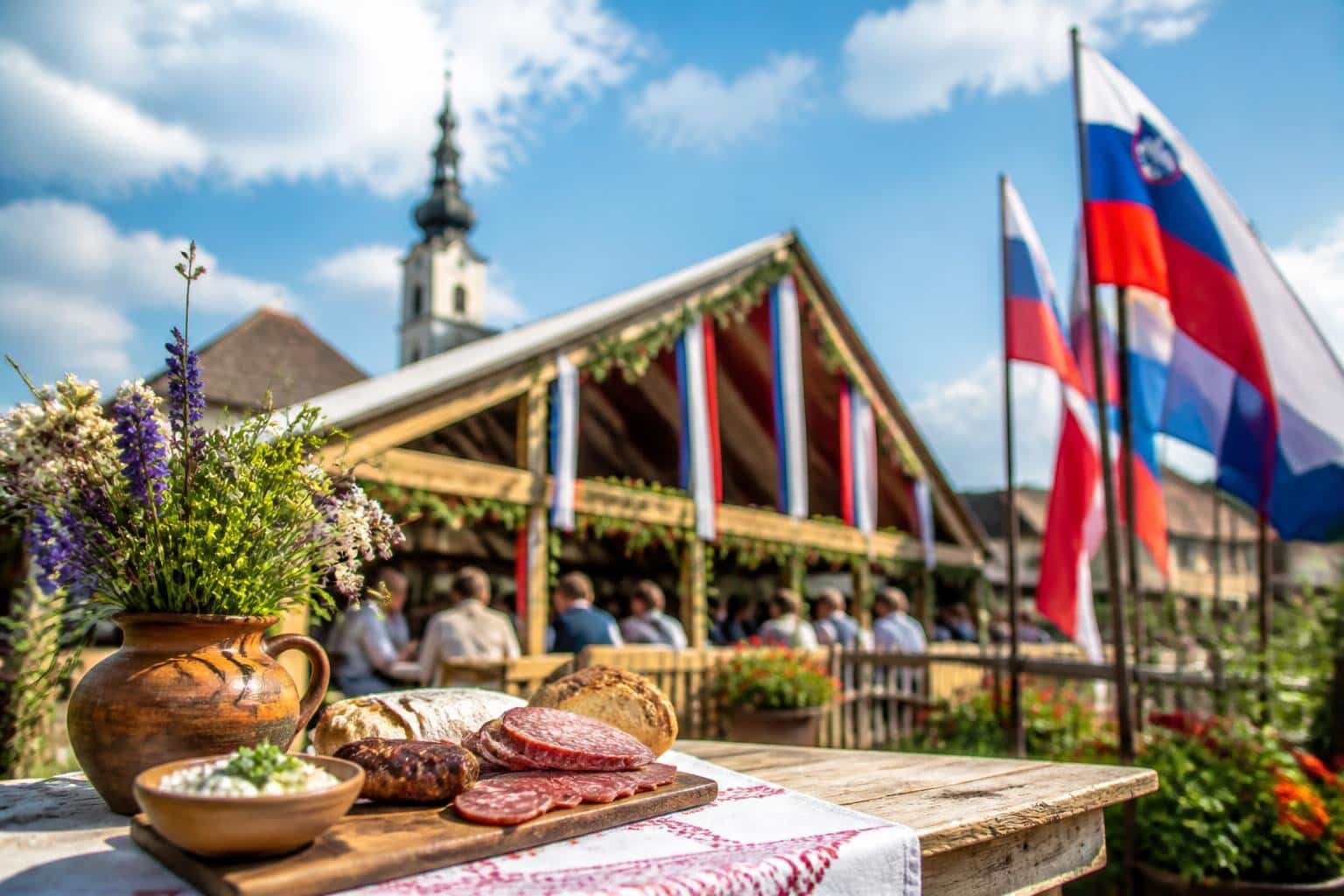 Ein halbes Jahrhundert gelebte slowenische Tradition am Wiesenmarkt
