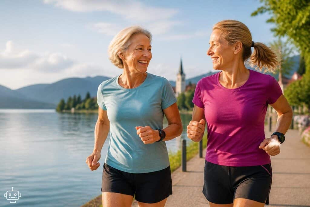 Diese 131-jährigen Freundinnen nehmen die 21 Kilometer in Angriff
