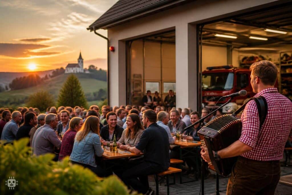Ausgezeichnete Stimmung beim Dämmerschoppen der FF Pischeldorf