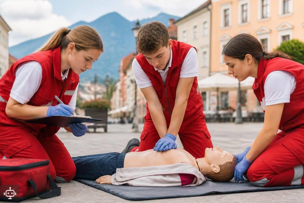 Jugendliche zeigten Können in Erster Hilfe