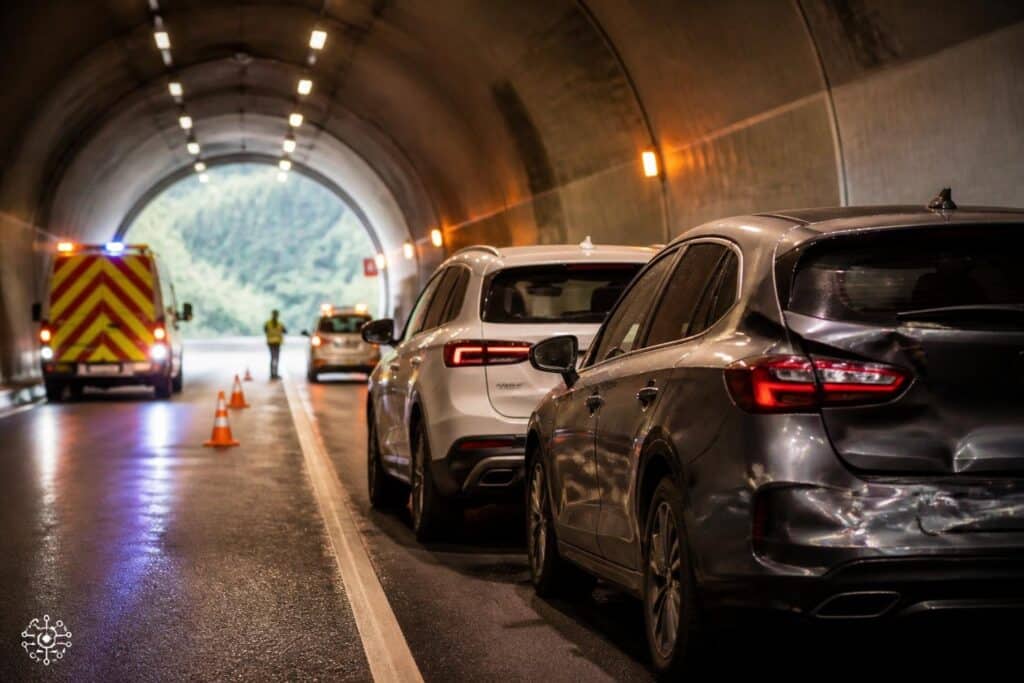 Verkehrsunfall auf der A11 im Karawankentunnel