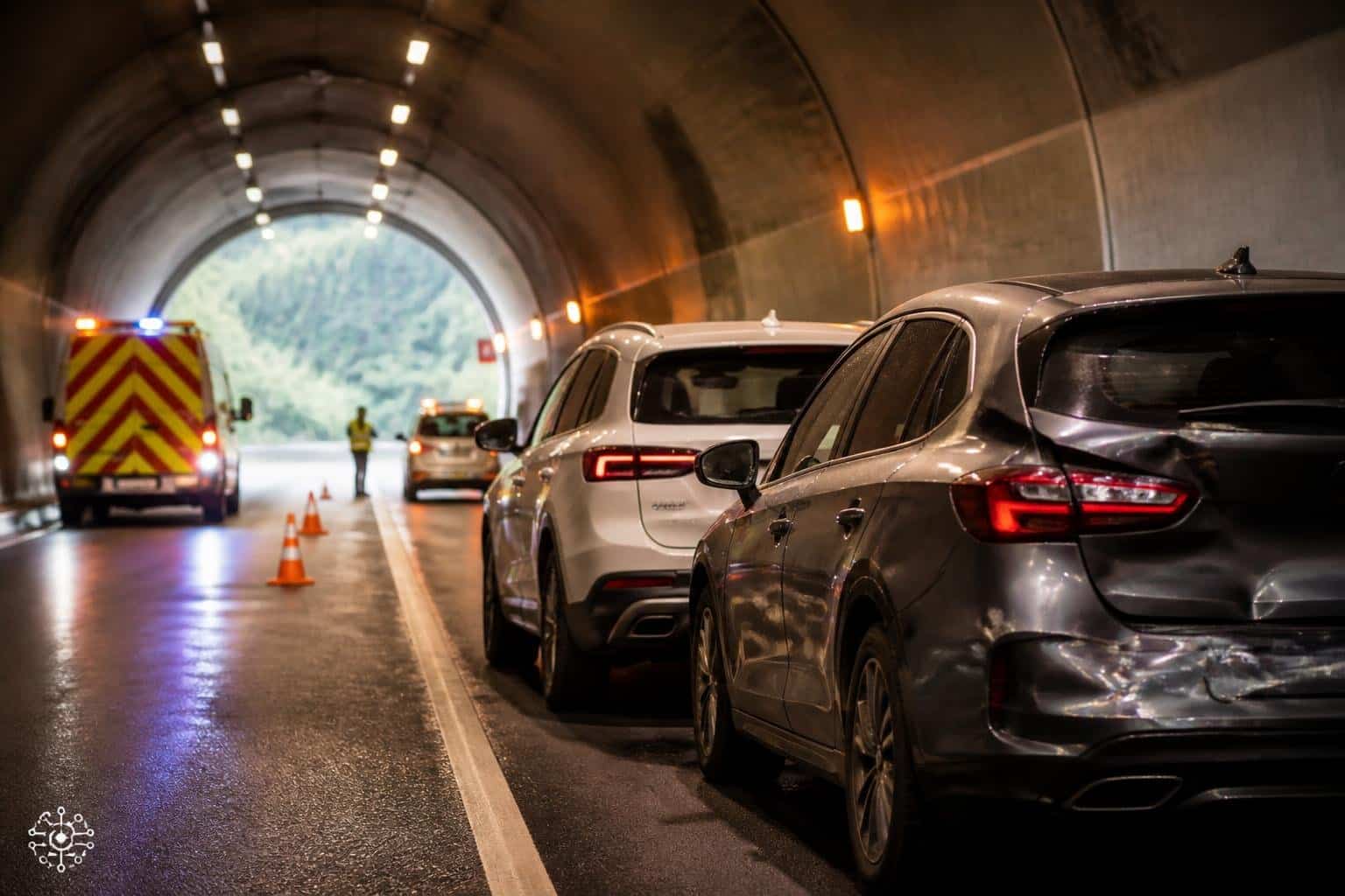 Verkehrsunfall auf der A11 im Karawankentunnel