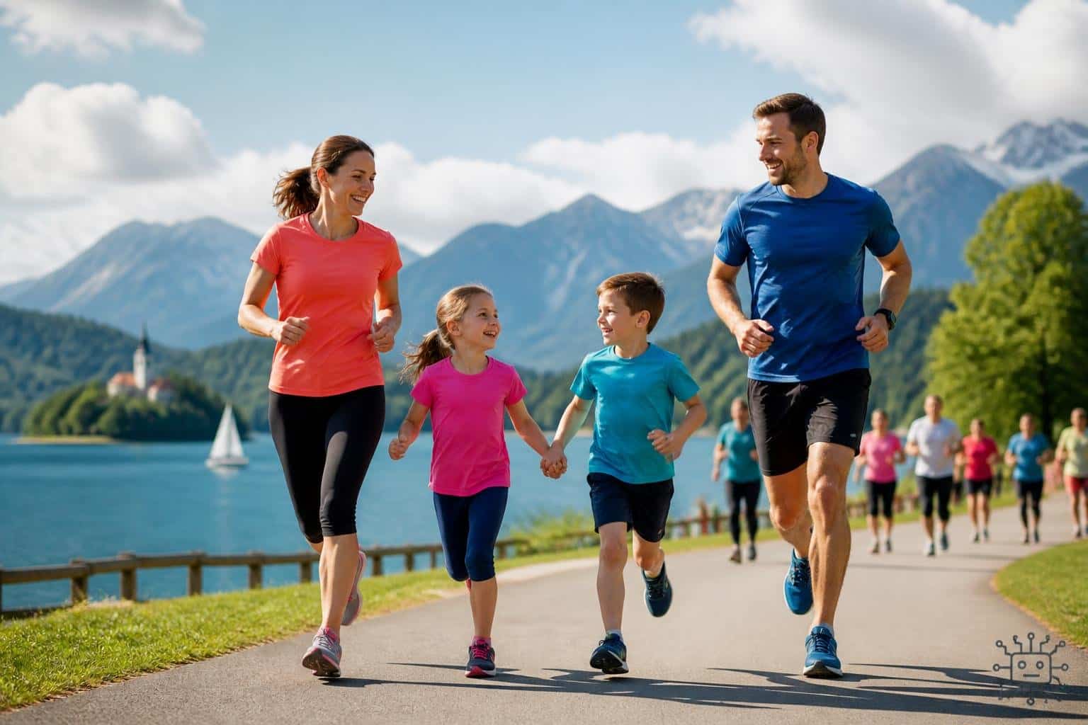 Rekordteilnehmerfeld beim Familienlauf