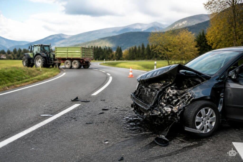 Verkehrsunfall mit Personensachen im Bezirk Klagenfurt Land