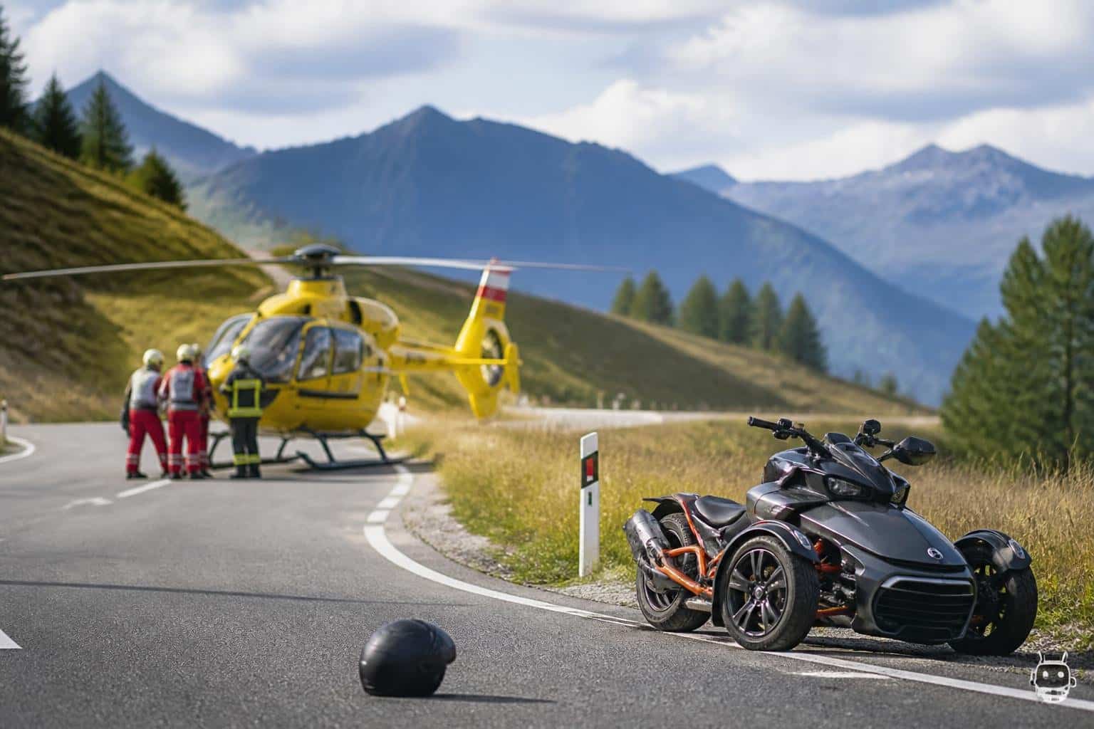 Vater und Sohn bei Unfall in Kärnten verletzt