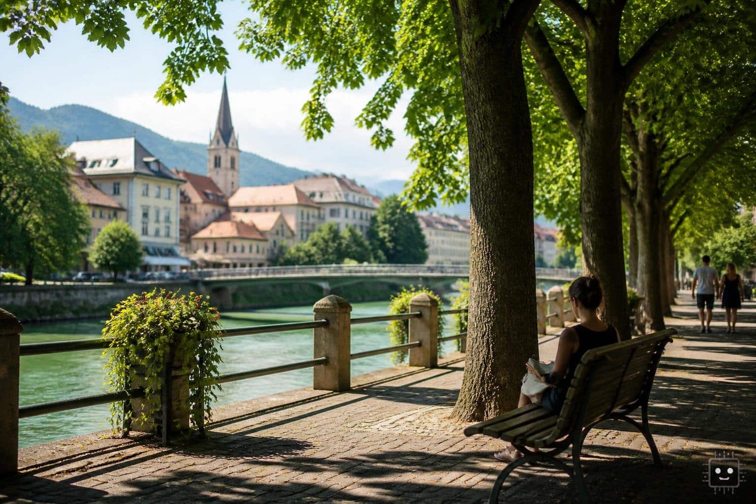 „In Villach spielt sich jetzt alles im Schatten der Bäume ab“