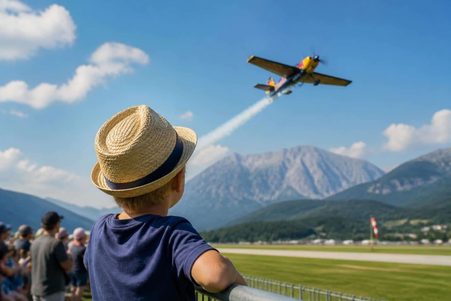 Großes Flugfest in Hirt sorgt für Besucheransturm