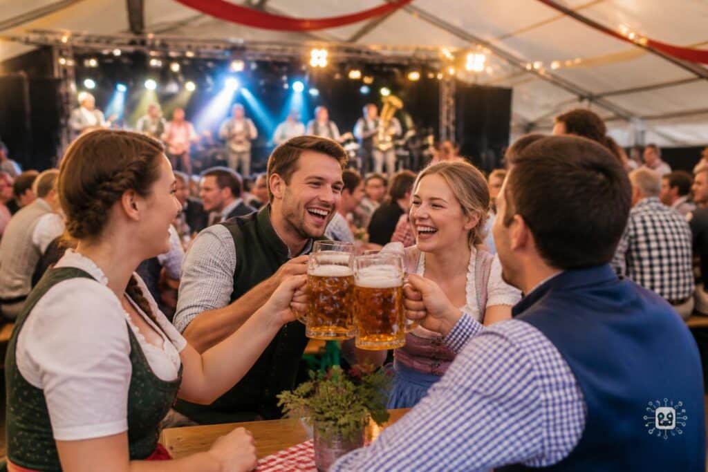 Viele Fotos: Ausgelassene Stimmung beim Veldener Kirchtag